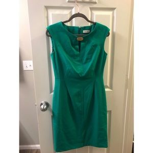 Green CK Dress